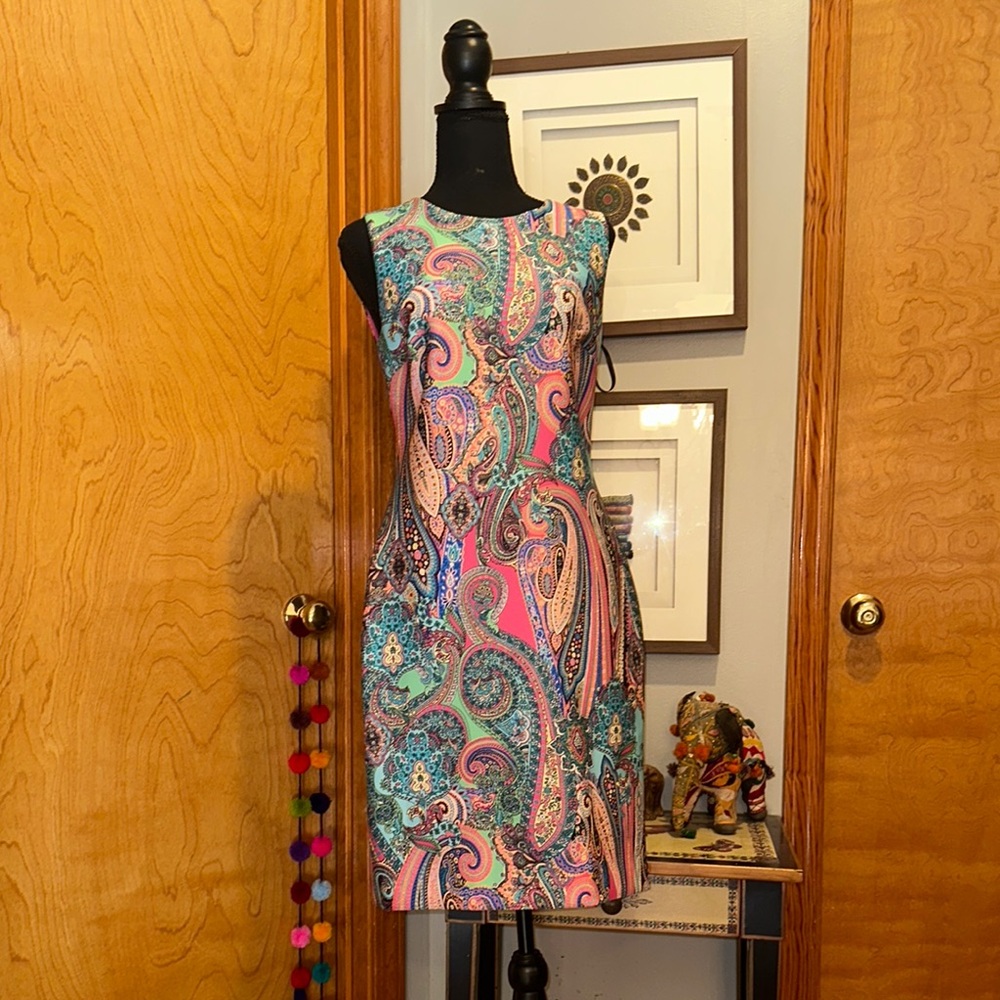 Tommy Hilfiger Colorful Paisley Dress